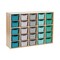 Streamline 25 Cubby Tray Cabinet and 25 Scoop Front Bins, 5x5